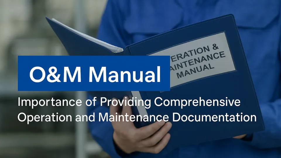 O&M Manual